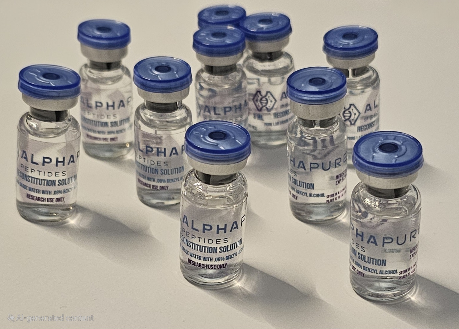 SReconstitution Solution 3mL sterile bacteriostatic water for peptide research