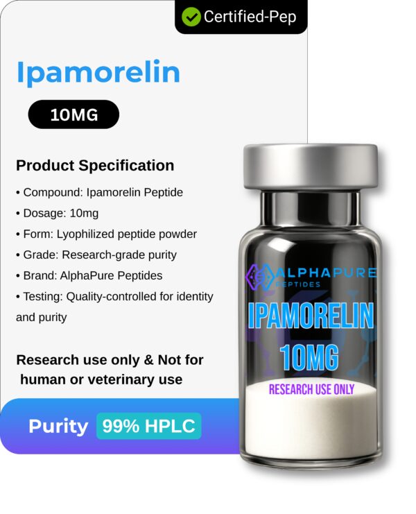 IPAMORELIN 10MG Peptide Lab Research